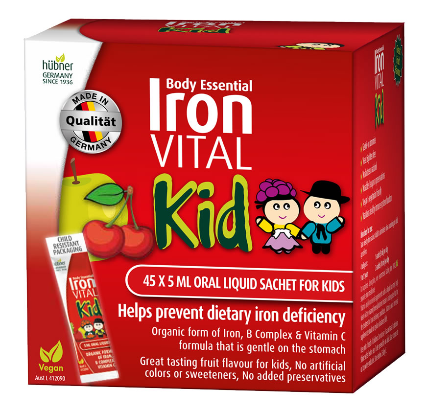 Iron VITAL Kid Liquid Sachets